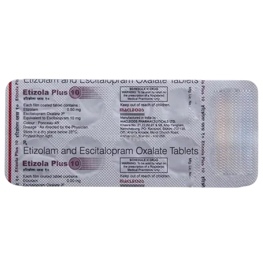 etizola plus 10mg tablet 10's